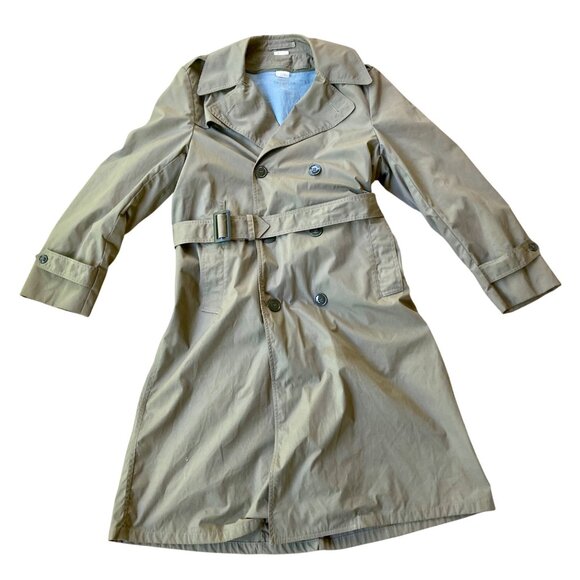 USMC Trench Coat All Weather Dress Jacket Size 38L US Military Marines - Picture 1 of 6